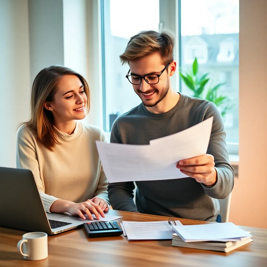 Jonge Nederlandse koppel dat hun financiële toekomst plant